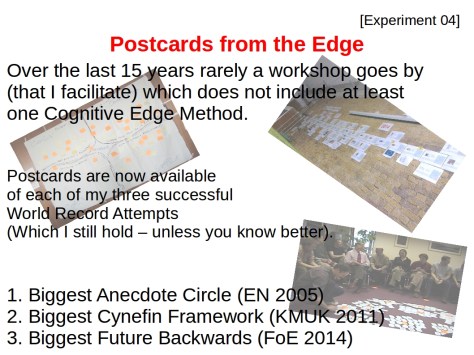 Experiment04 Postcards from the Edge