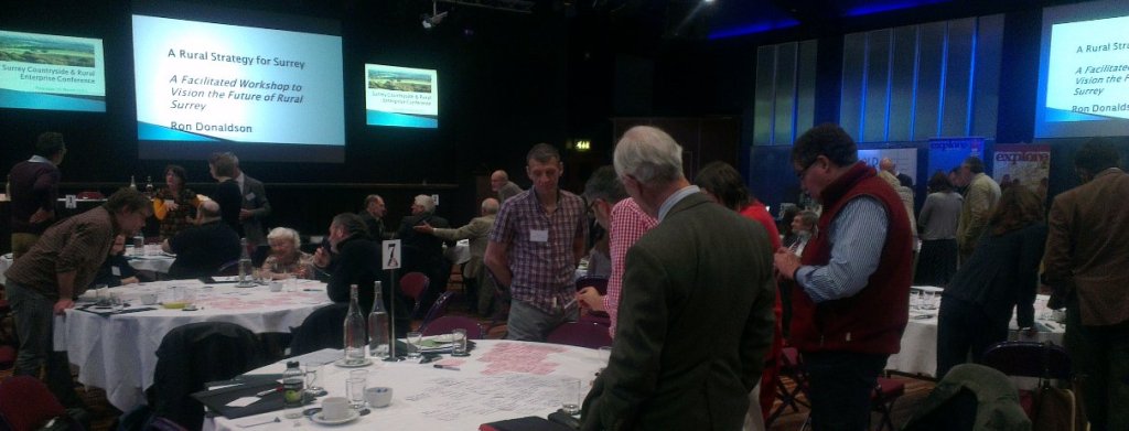 Huge Natural Capital event in Woking, Surrey.